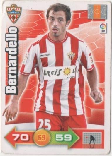Cromo E00575: Album 2-Trading Car Game 2010-11, Bernadello: U.D Almeria. Medio