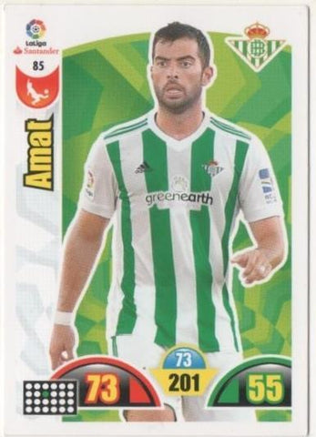 Cromo E00642: Album 2-Trading Car Game 2017-18, Amat: Real Betis Balonpie. Defensa