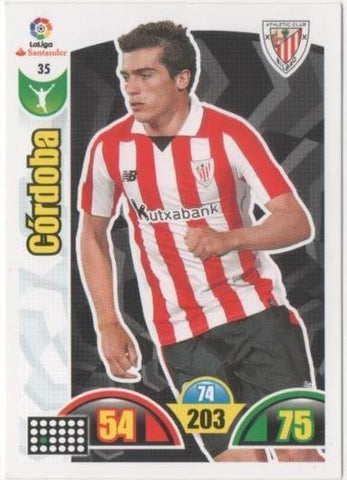 Cromo E00605: Album 2-Trading Car Game 2017-18, Córdoba: At.C. Bilbao.Delantero