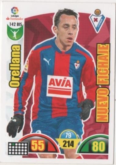 Cromo E00686: Album 2-Trading Car Game 2017-18, Orellana: SD Eibar. Delantero