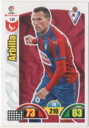 Cromo E00685: Album 2-Trading Car Game 2017-18, Arbilla: SD Eibar. Defensa