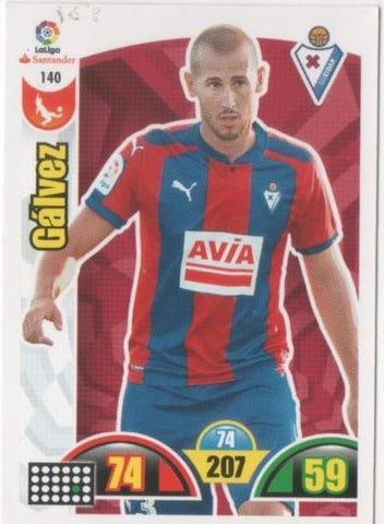 Cromo E00684: Album 2-Trading Car Game 2017-18, Gálvez: SD Eibar. Defensa