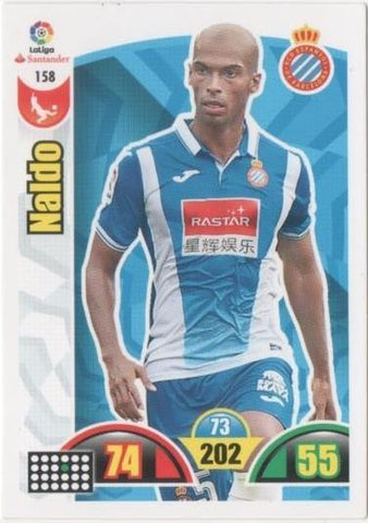Cromo E00699: Album 2-Trading Car Game 2017-18, Naldo: R.C.D. Español. Defensa