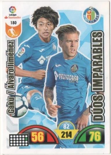 Cromo E00710: Album 2-Trading Car Game, Gaku-Álvaro Jiménez-DÚOS IMPARABLES: Getafe C.F. Medio