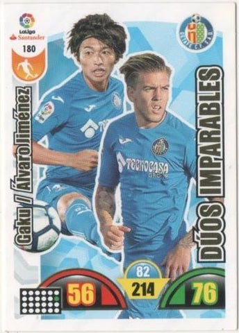 Cromo E00710: Album 2-Trading Car Game, Gaku-Álvaro Jiménez-DÚOS IMPARABLES: Getafe C.F. Medio