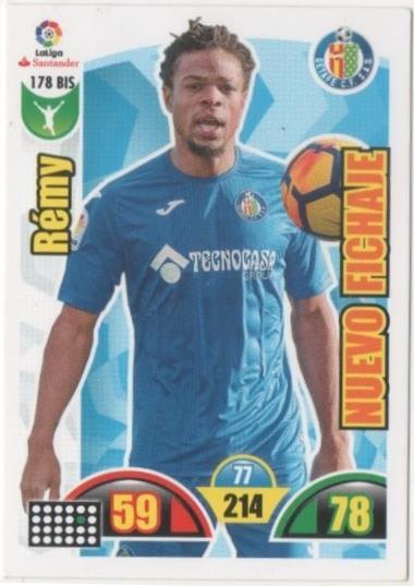 Cromo E00709: Album 2-Trading Car Game 2017-18, Rémy: Getafe C.F. Delantero