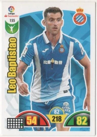 Cromo E00698: Album 2-Trading Car Game 2017-18, Leo Baptistao:R.C.D. Español. Delantero