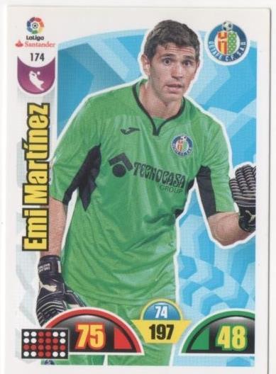 Cromo E00707: Album 2-Trading Car Game 2017-18, Emi Martínez: Getafe C.F. Portero