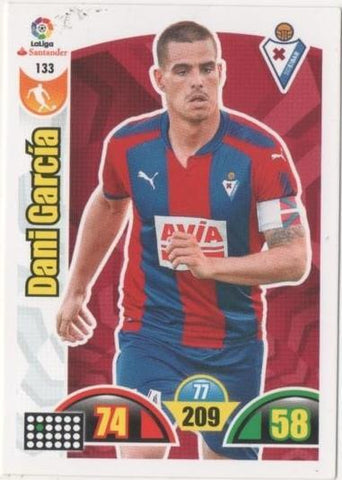 Cromo E00678: Album 2-Trading Car Garme 2017-18, Dani García: SD Eibar. Medio 