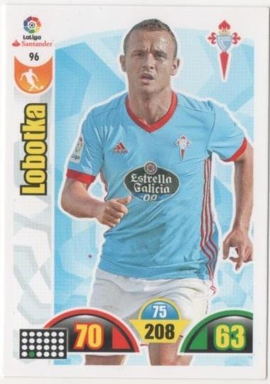 Cromo E00653: Album 2-Trading Car Game 2017-18, Lobotka: R.C. Celta de Vigo. Medio