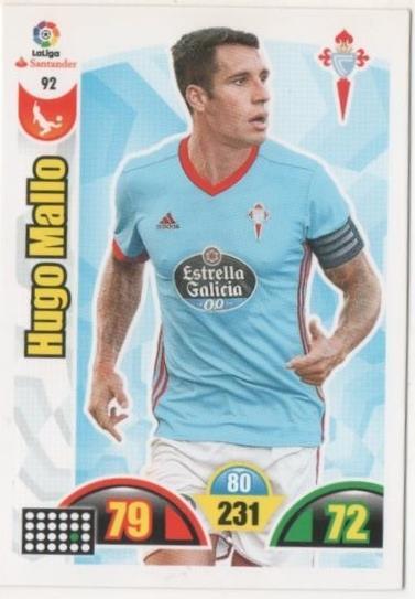 Cromo E00650: Album 2-Trading Car Game 2017-18, Hugo Mayo: R.C. Celta de Vigo. Defensa