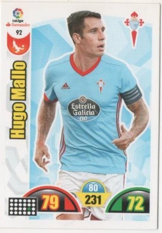 Cromo E00650: Album 2-Trading Car Game 2017-18, Hugo Mayo: R.C. Celta de Vigo. Defensa
