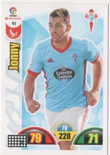 Cromo E00652: Album 2-Trading Car Game 2017-18, Jonny: R.C. Celta de Vigo. Defensa