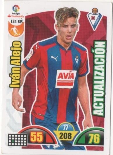 Cromo E00679: Album 2-Trading Car Game 2017-18, Iván Alejo: SD Eibar. Medio