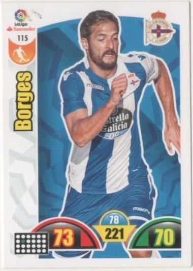 Cromo E00668: Album 2-Trading Car Game 2017-18, Borges: R.C. D la Coruña. Medio