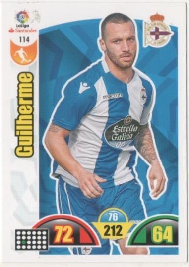 Cromo E00667: Album 2-Trading Car Game 2017-18, GuihermE R.C.D la Coruña. Medio