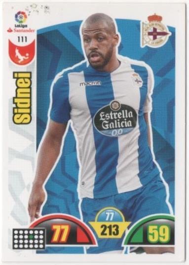 Cromo E00664: Album 2-Trading Car Game 2017-18, Sidnei: R.C.D la Coruña. Defensa