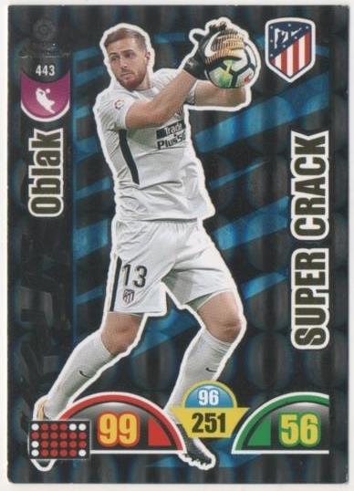 Cromo E00899: Album 2-Trading Car Game 2017-18, Oblak-SUPER CRACK: At. de Madrid. Portero