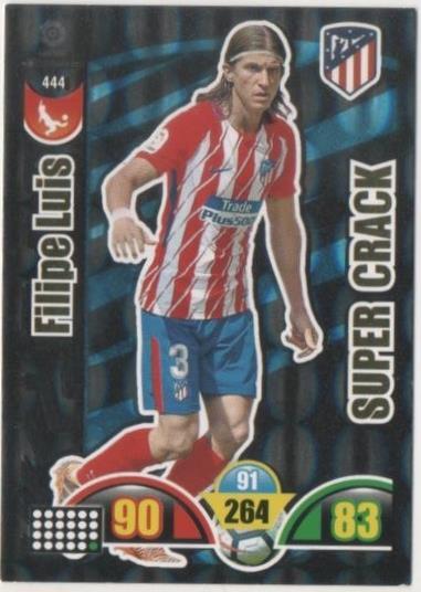 Cromo E00900: Album 2-Trading Car Game 2017-18, Filipe Luis-SUPER CRACK: At de Madrid. Defensa