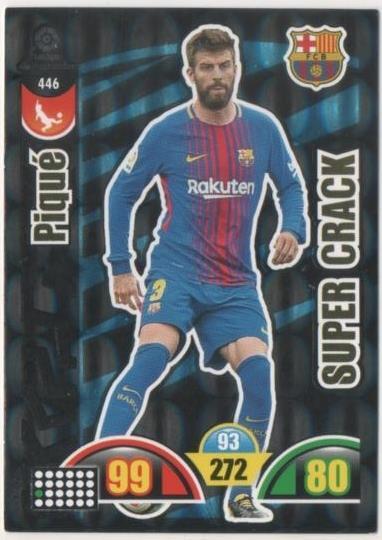 Cromo E00901: Album 2-Trading Car Game, Piqué-SUPER CRACK: F.C. Barcelona. Defensa
