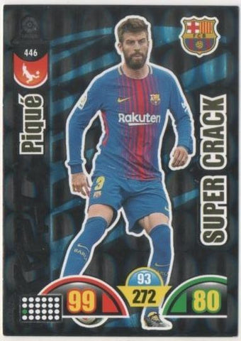 Cromo E00901: Album 2-Trading Car Game, Piqué-SUPER CRACK: F.C. Barcelona. Defensa