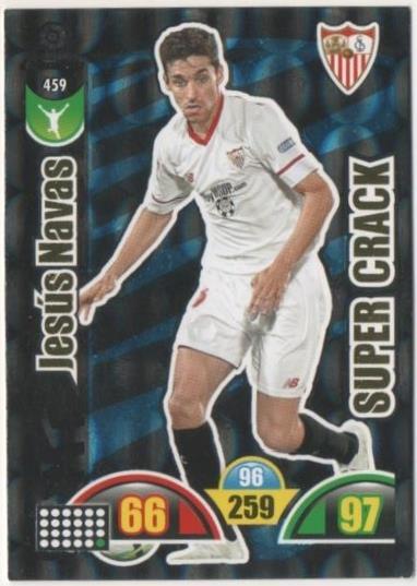 Cromo E00905: Album 2-Trading Car Game 2017-18, Jesús Navas-SUPER CRACK: Sevilla F.C. Delantero