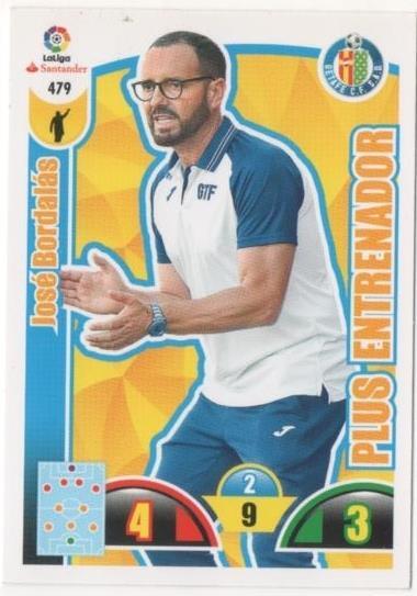 Cromo E00919: Album 2-Trading Car Game 2017-18, José Bordalás-PLUS ENTRENADOR: Getafe C.F.
