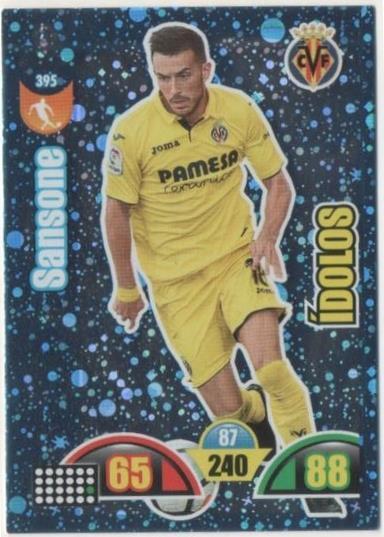 Cromo E00866: Album 2-Trading Car Game 2017-18, Sansone-ÍDOLOS: Villareal C.F. Medio