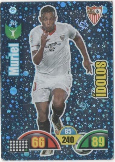 Cromo E00863: Album 2-trading Car Game 2017-18, Muriel-ÍDOLOS: Sevilla F.C. Delantero