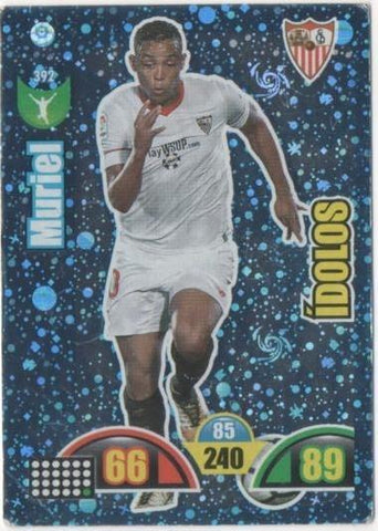 Cromo E00863: Album 2-trading Car Game 2017-18, Muriel-ÍDOLOS: Sevilla F.C. Delantero