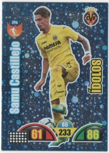 Cromo E00867: Album 2-Trading Car Game 2017-18, Samu Castillejo-ÍDOLOS: Villareal C.F. Medio