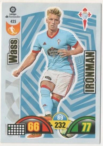 Cromo E00890: Album 2-Trading Car Game 2017-18, Wass-IRONMAN: R.C. Celta de Vigo. Medio