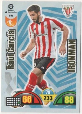 Cromo E00889: Album 2-Trading Car Game 2017-18, Raú García-IRONMAN: At. De Bilbao. Medio