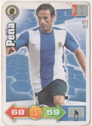 Cromo E00571: Album 2-Trading Car Game 2010-11, Peña: Hércules C.F. Defensa