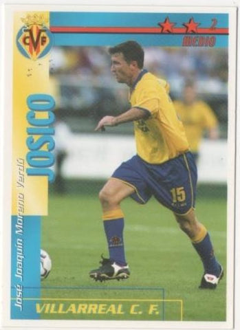 Cromo E00205: Fichas de la Liga 2003, Josico: Vilarreal F.C. Medio
