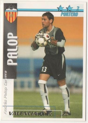 Cromo E00156: Fichas de la Liga 2003, Palor:Valencia F.C. Portero