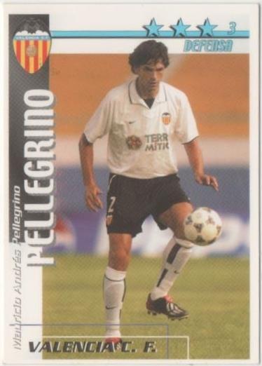 Cromo E00159: Fichas de Liga 2003, Pellegrino: Valencia F.C. Defensa