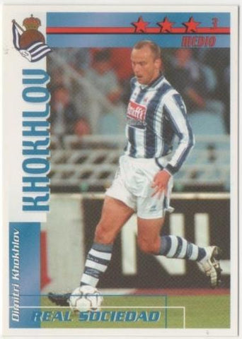 Cromo E00150: Fichas de la Liga 2003, Khokhlov: Real Sociedad. Medio