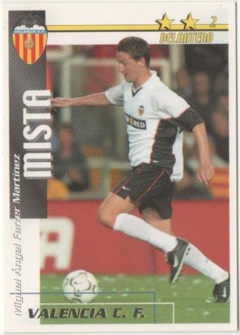 Cromo E00171: Fichas de la Liga 2003, Mista: Valencia F.C. Delantero