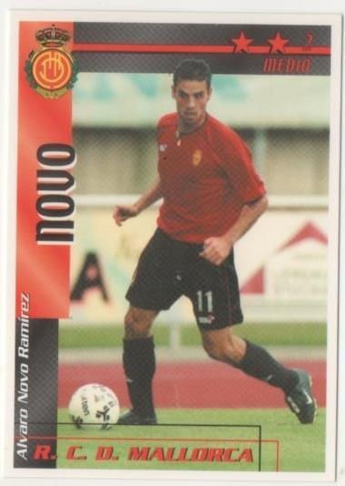 Cromo E00262: Fichas de la Liga 2003, Novo: R.C.D. Mallorca. Medio