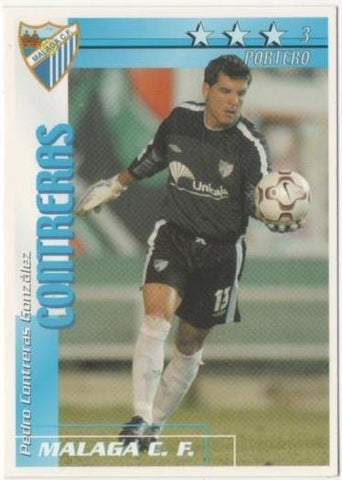 Cromo E00249: Fichas de la Liga 2003, Contreras: Malaga C.F. Portero