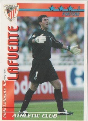 Cromo E00039: Fichas de la Liga 2003, LafuentE Atletic Club Bilbao. Portero