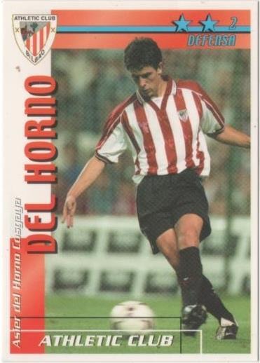 Cromo E00041: Fichas de la LIga 2003, Del Horno: Atletic Club Bilbao. Defensa
