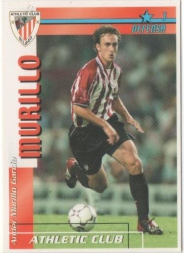 Cromo E00042: Fichas de la Liga 2003, Murillo: Atletic Club Bilbao. Defensa