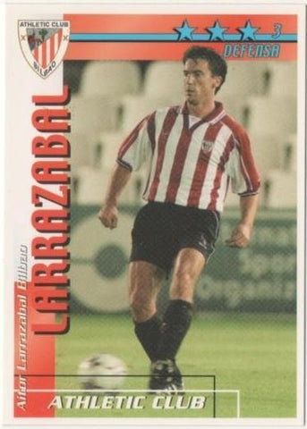 Cromo E00057: Fichas de la Liga 2003, Larrazabal: Atletic Club Bilbao. Defensa