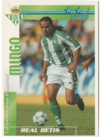 Cromo E00034: Fichas de la Liga 2003, Mingo: Real Betis. Defensa