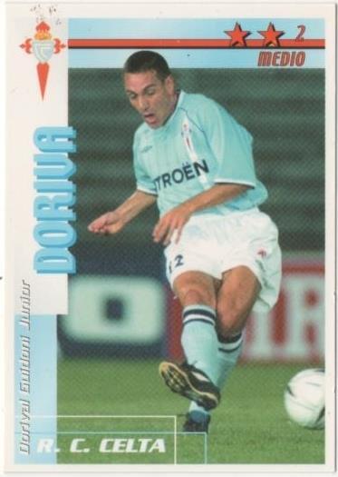 Cromo E00073: Fichas de la Liga 2003, Doriva: R.C. Celta. Medio