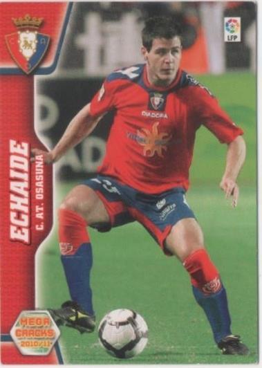 Cromo E00482: Album 2-Mega Cracks 2010-11, EchaidE C.AT. Osasuna. Defensa