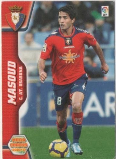 Cromo E00484: Album 2-Mega Cracks 2010-11, Masoud: C.AT. Osasuna. Medio