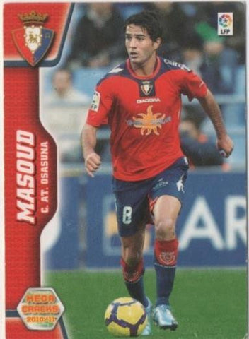 Cromo E00484: Album 2-Mega Cracks 2010-11, Masoud: C.AT. Osasuna. Medio